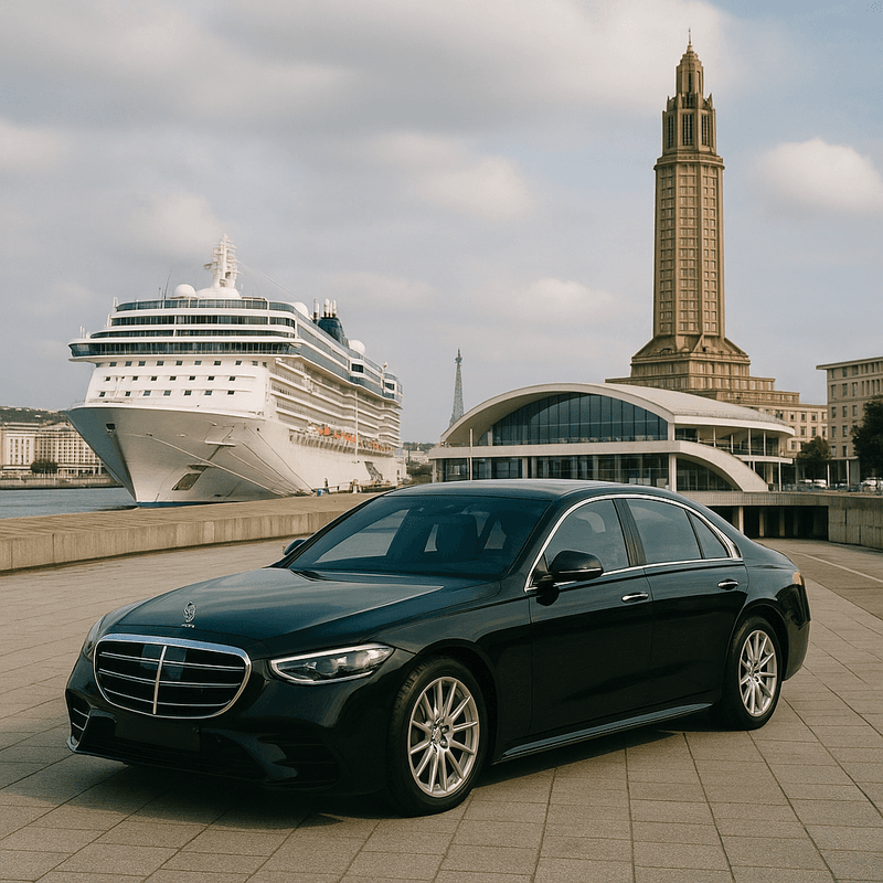 Private Paris to Le Havre Chauffeur Driver Service