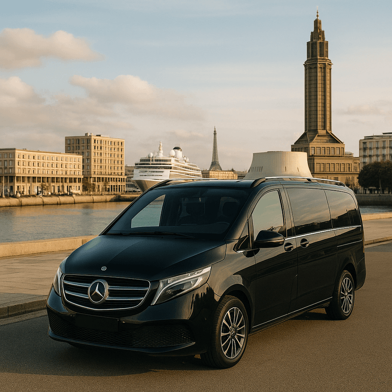 Private Paris to Le Havre Transfer in a Luxury Van or SUV