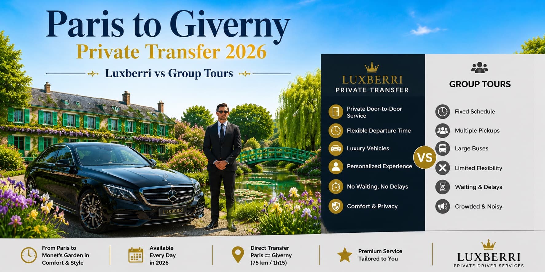 Lux Berri Chauffeur Service | Luxberri.com | Paris Chauffeur Service